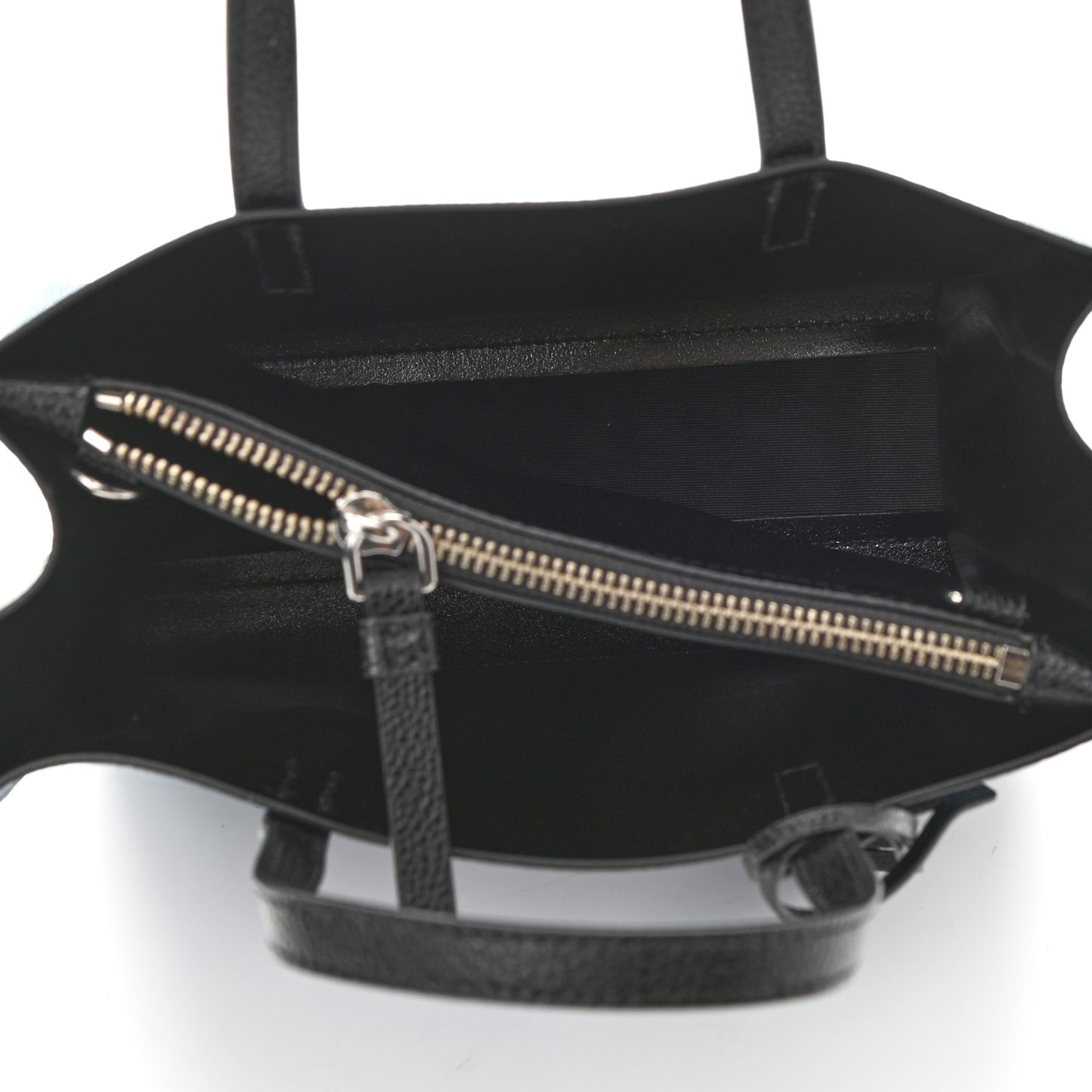 Calfskin Mini Grind Tote Bag Blue Heaven Multi