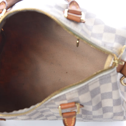 Louis Vuitton Damier Azur Speedy Bandouliere 30 6 of 26
