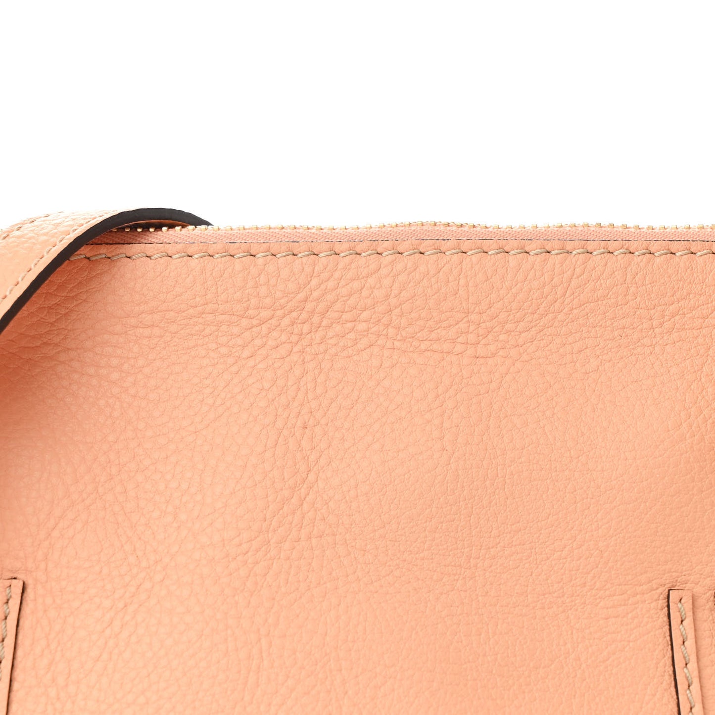 Calfskin Medium Marcie Satchel Terracotta Pink