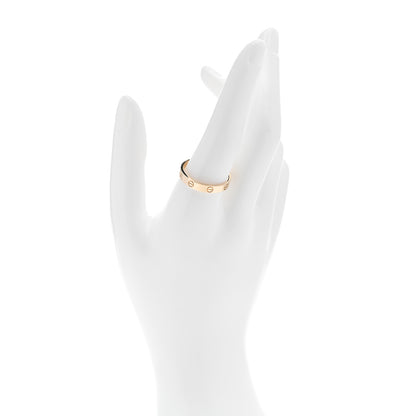 Cartier 18K Yellow Gold 3.5mm LOVE Wedding Band Ring 63 10.25 2 of 5
