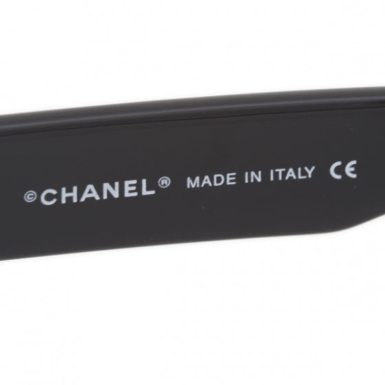 CHANEL ロゴストーン 5060 B Chanel Crystal Sunglasses 5060-B Black 19376 – FASHIONPHILE