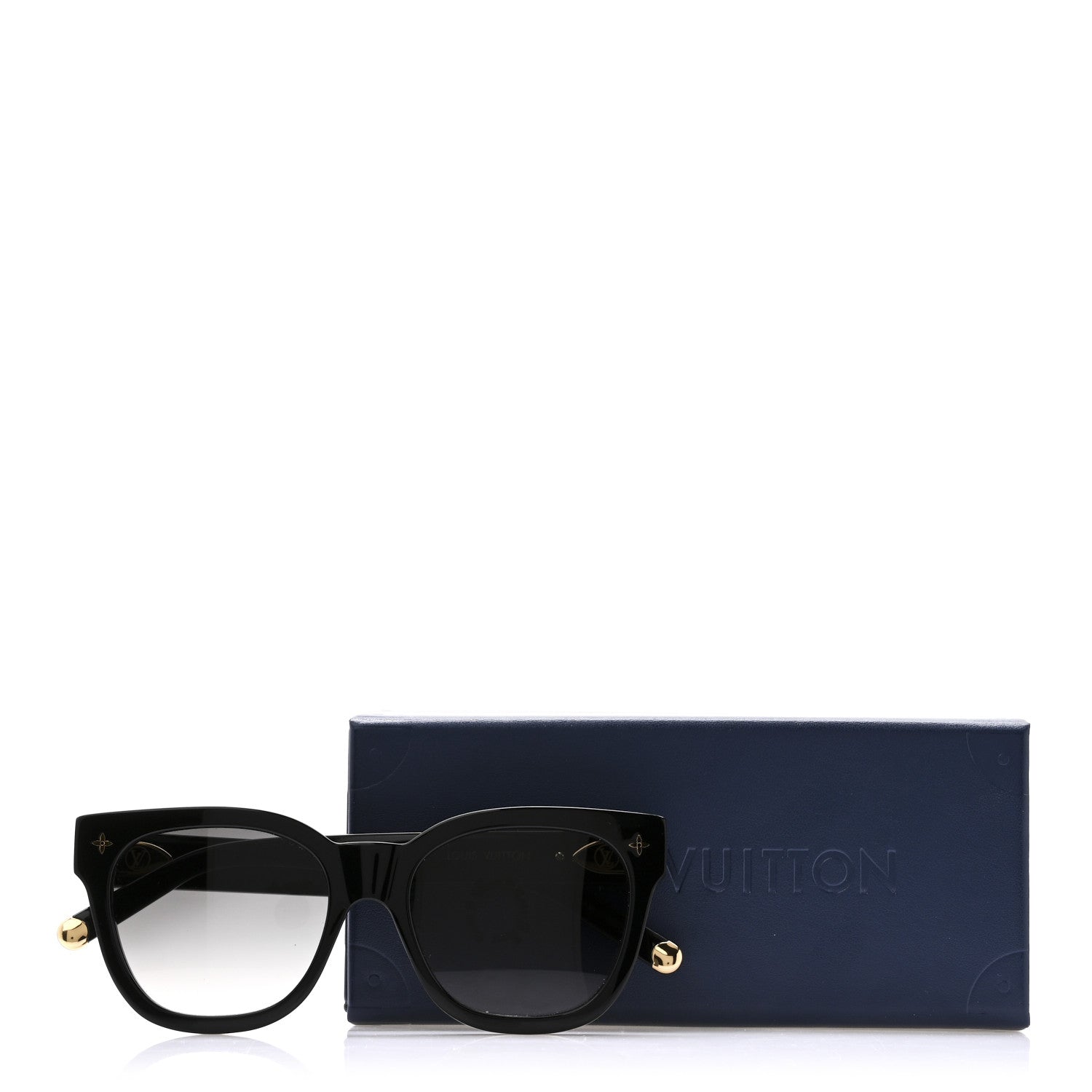Louis Vuitton Acetate My Monogram Square Sunglasses Z1523W Black 5 of 5