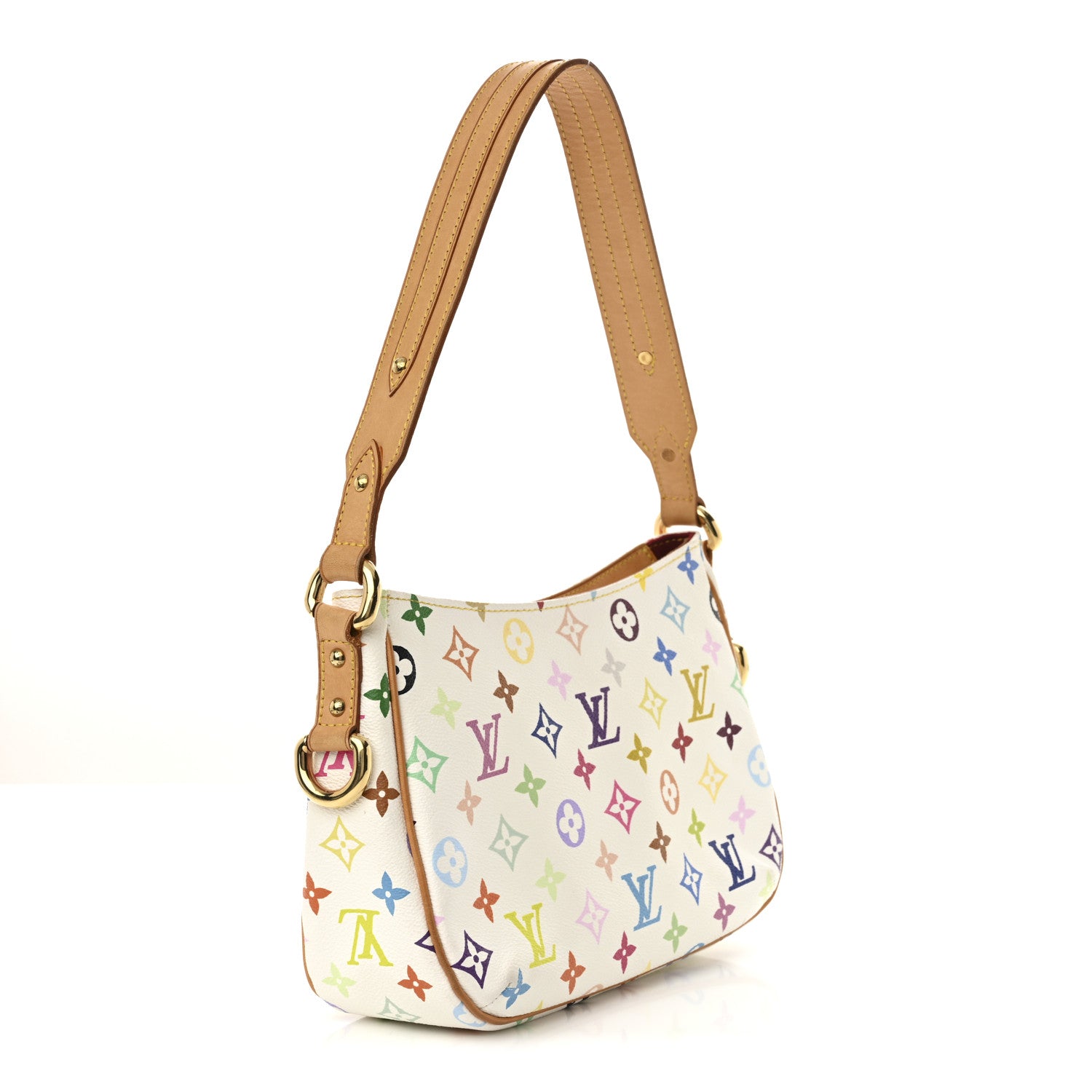 Louis Vuitton Monogram Multicolor Lodge PM White 3 of 9