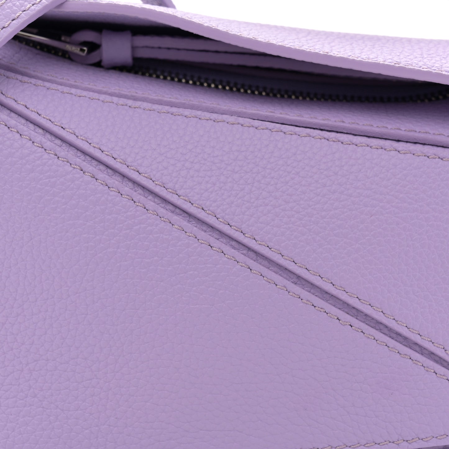 Calfskin Mini Puzzle Bag Light Mauve