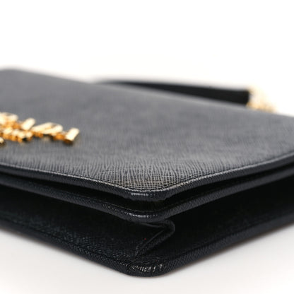 Prada Saffiano Lux Mini Crossbody Bag Black 8 of 10