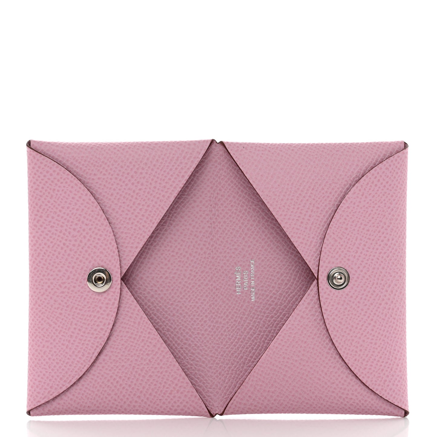 Epsom Calvi Card Case Mauve Sylvestre