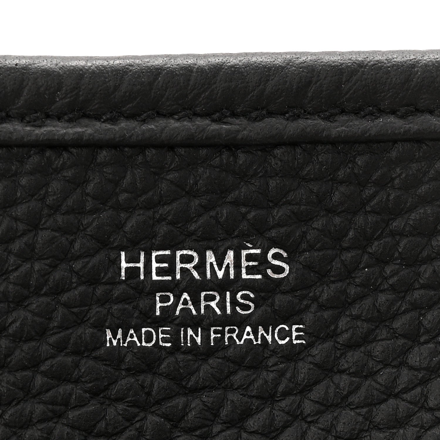 Hermes Taurillon Clemence Evelyne III PM Black 6 of 11