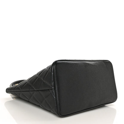 Chanel Caviar Quilted Medallion Tote Black 4 of 10