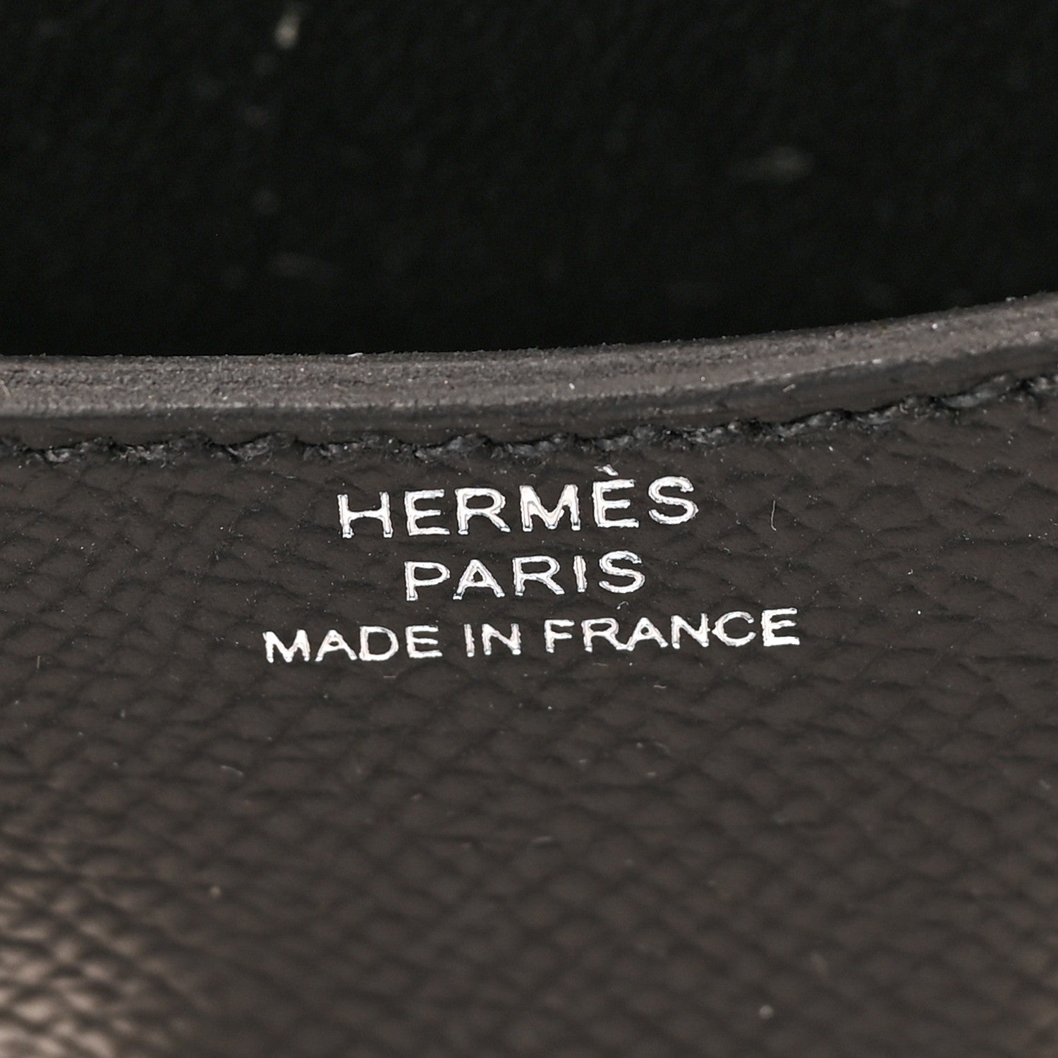 Hermes Epsom Constance Slim Wallet Black 7 of 7