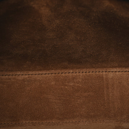 Saint Laurent Calfskin Crocodile Embossed Le 5 A 7 Hobo Black 5 of 10