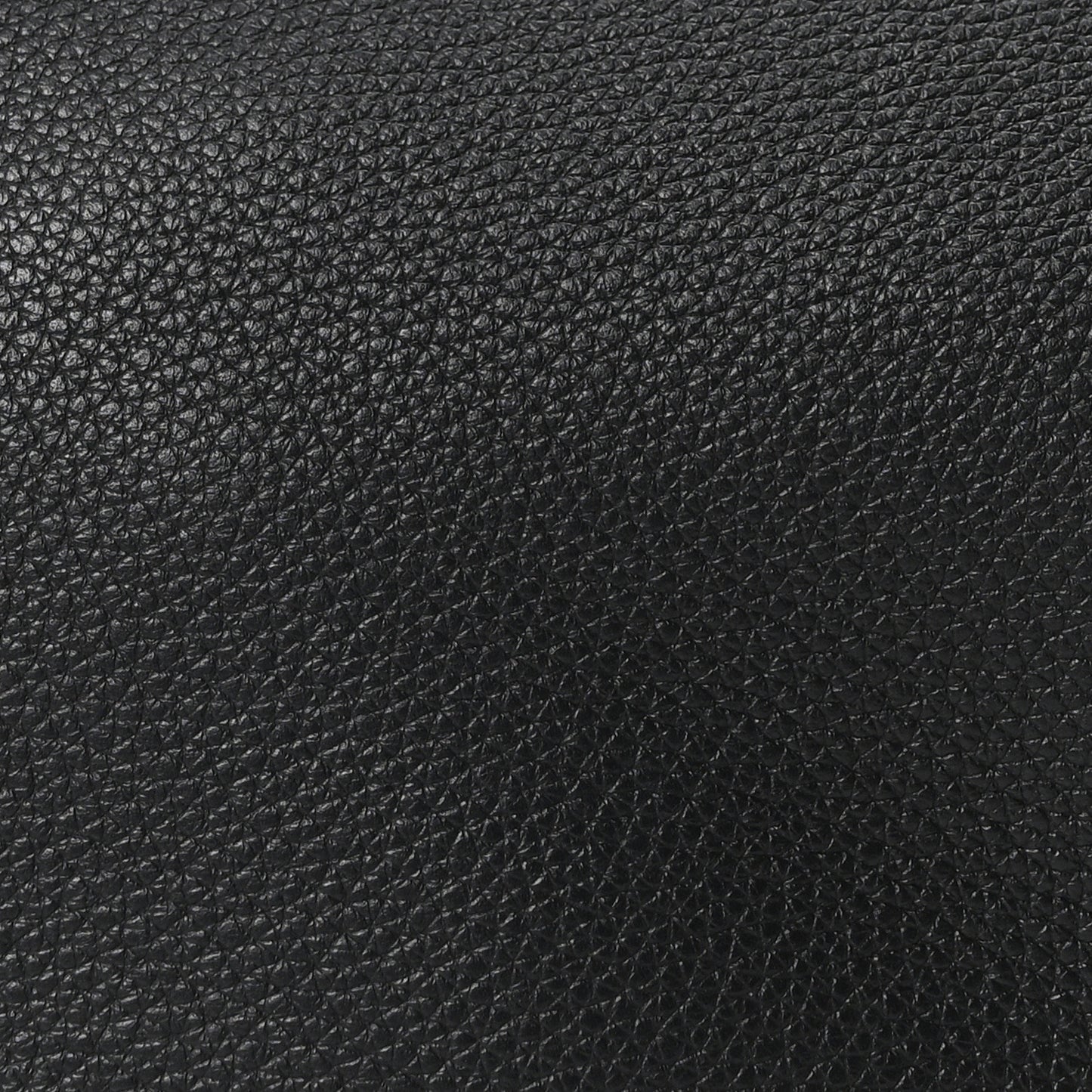 Grained Calfskin Large Slouchy Banana Bag Black