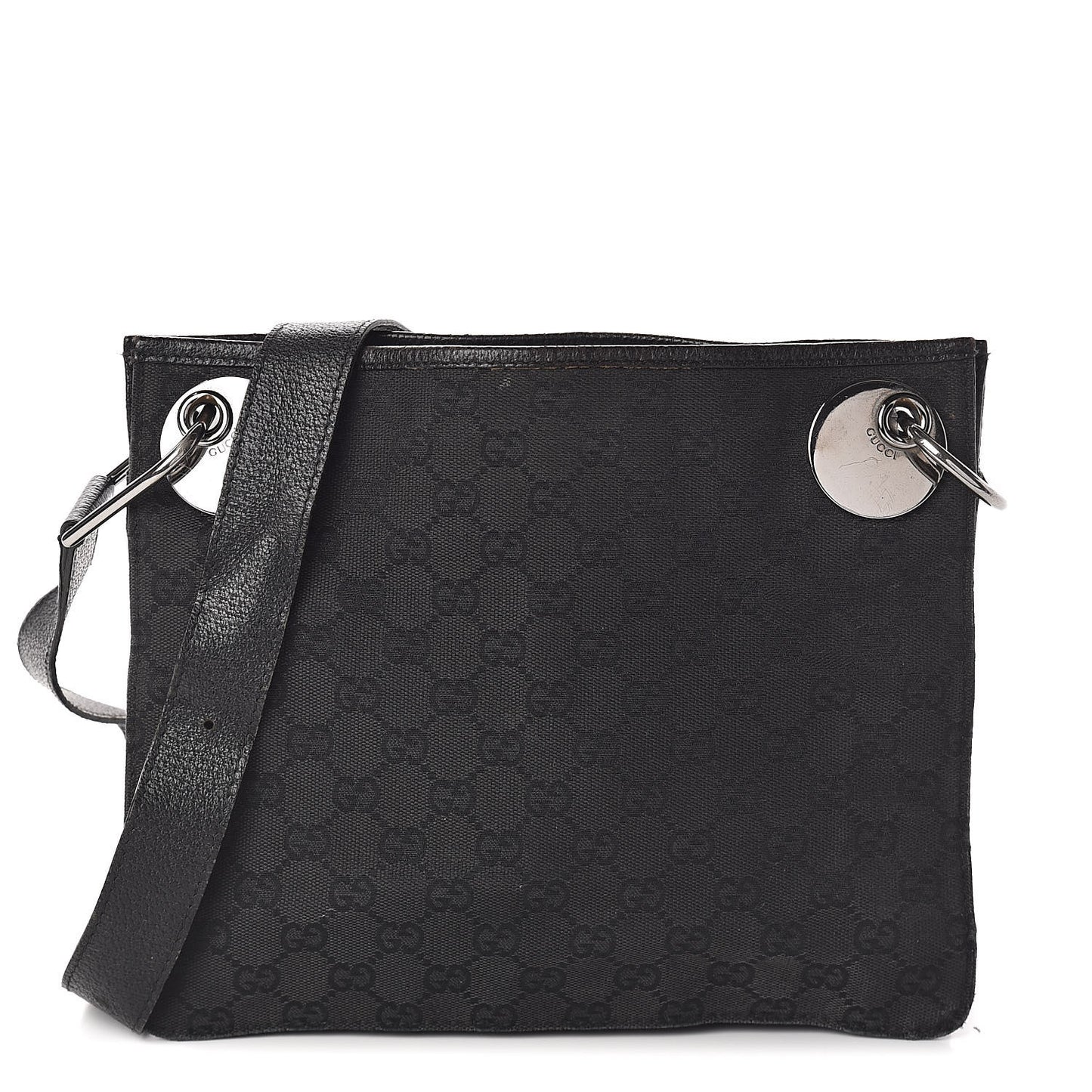 Monogram Eclipse Messenger Bag Black