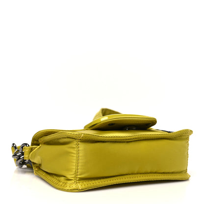 Valentino Garavani X PORTER Technical Fabric Vlogo Loco Small Crossbody Bag Yellow 4 of 10