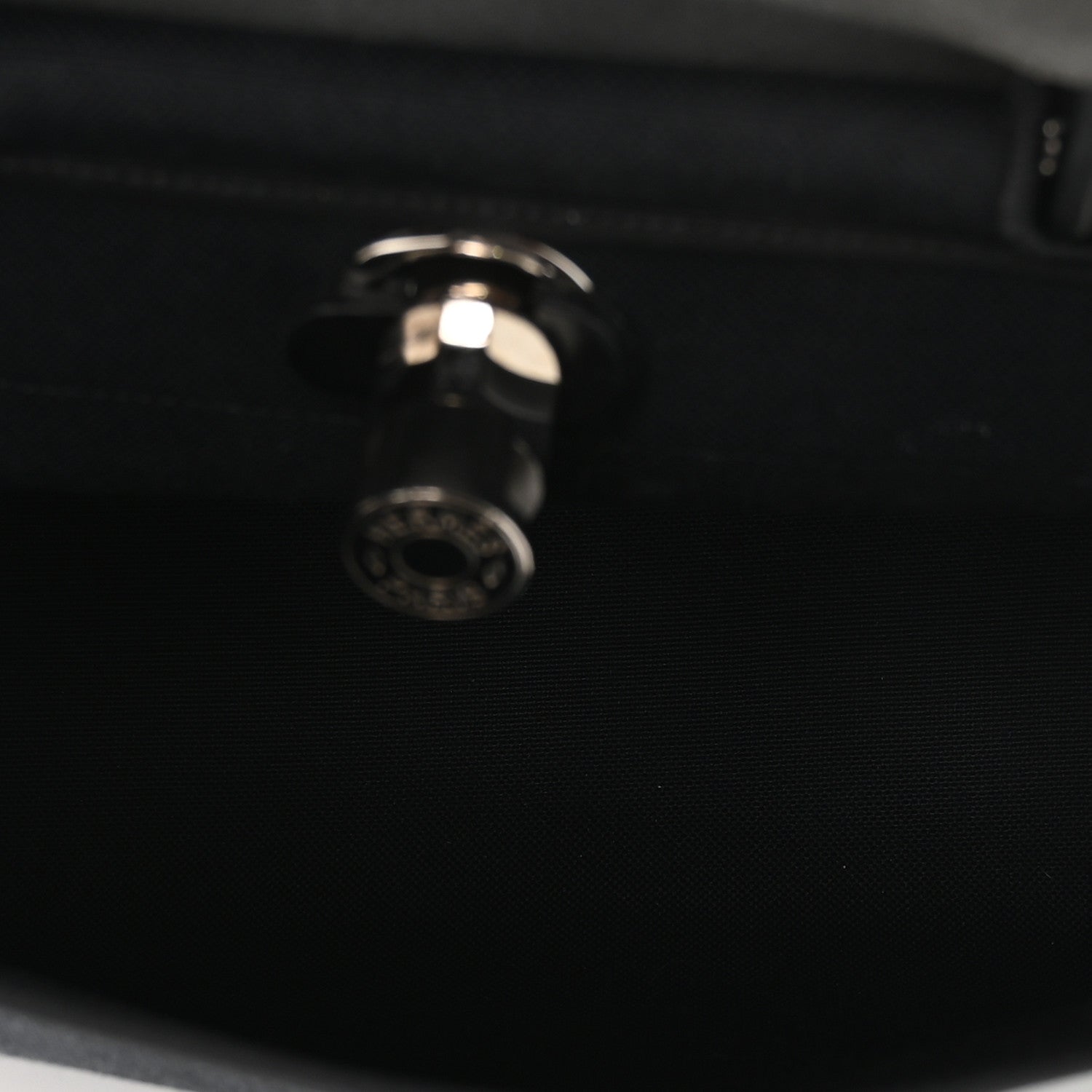 Hermes Military Toile Vache Hunter Herbag Zip PM 31 Black 6 of 11