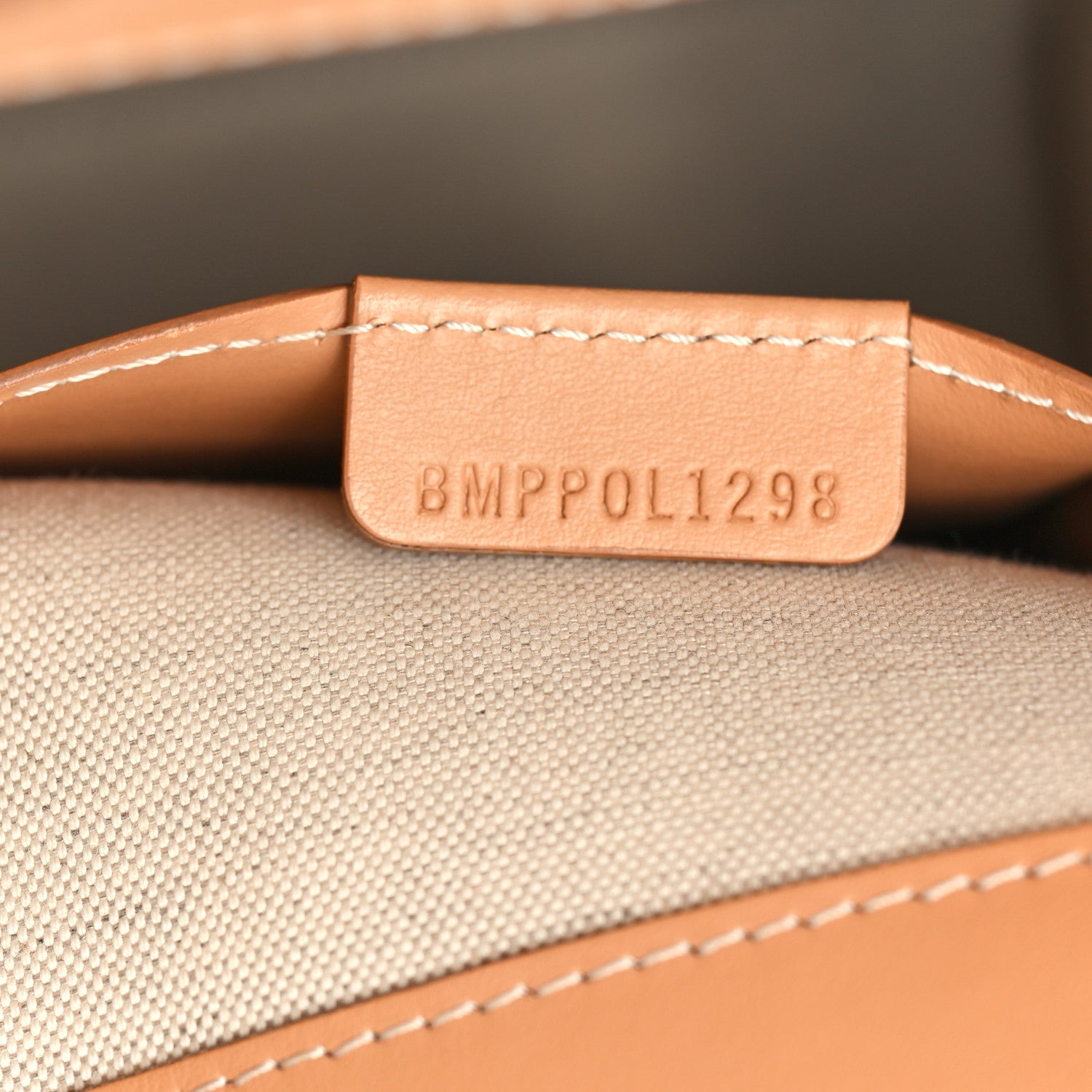 Burberry Canvas Smooth Calfskin Two Tone Medium Pocket Bag Soft Fawn Warm Sand 7 of 11