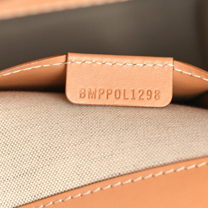 Burberry Canvas Smooth Calfskin Two Tone Medium Pocket Bag Soft Fawn Warm Sand 7 of 11