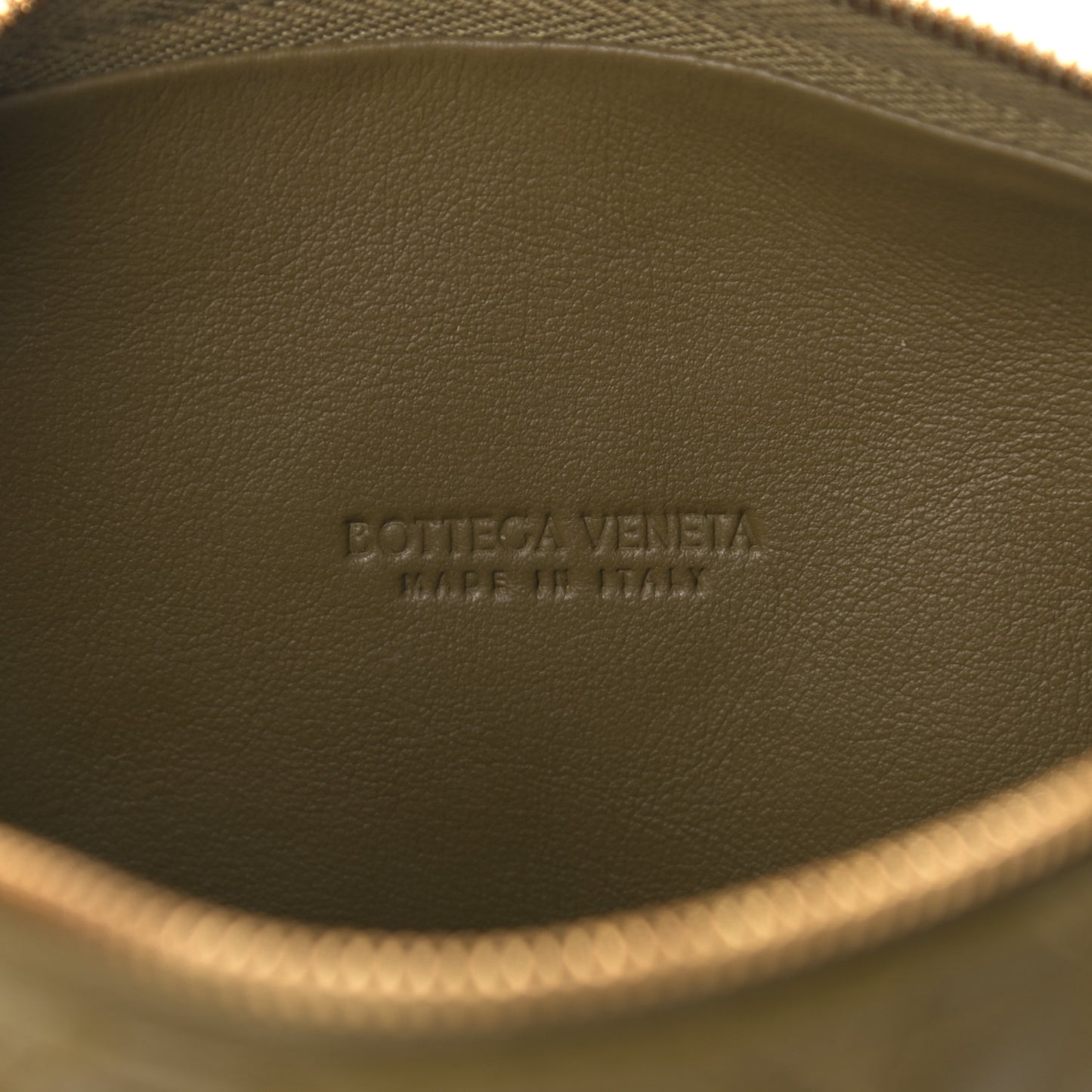 Nappa Intrecciato Mini Crossbody Mud