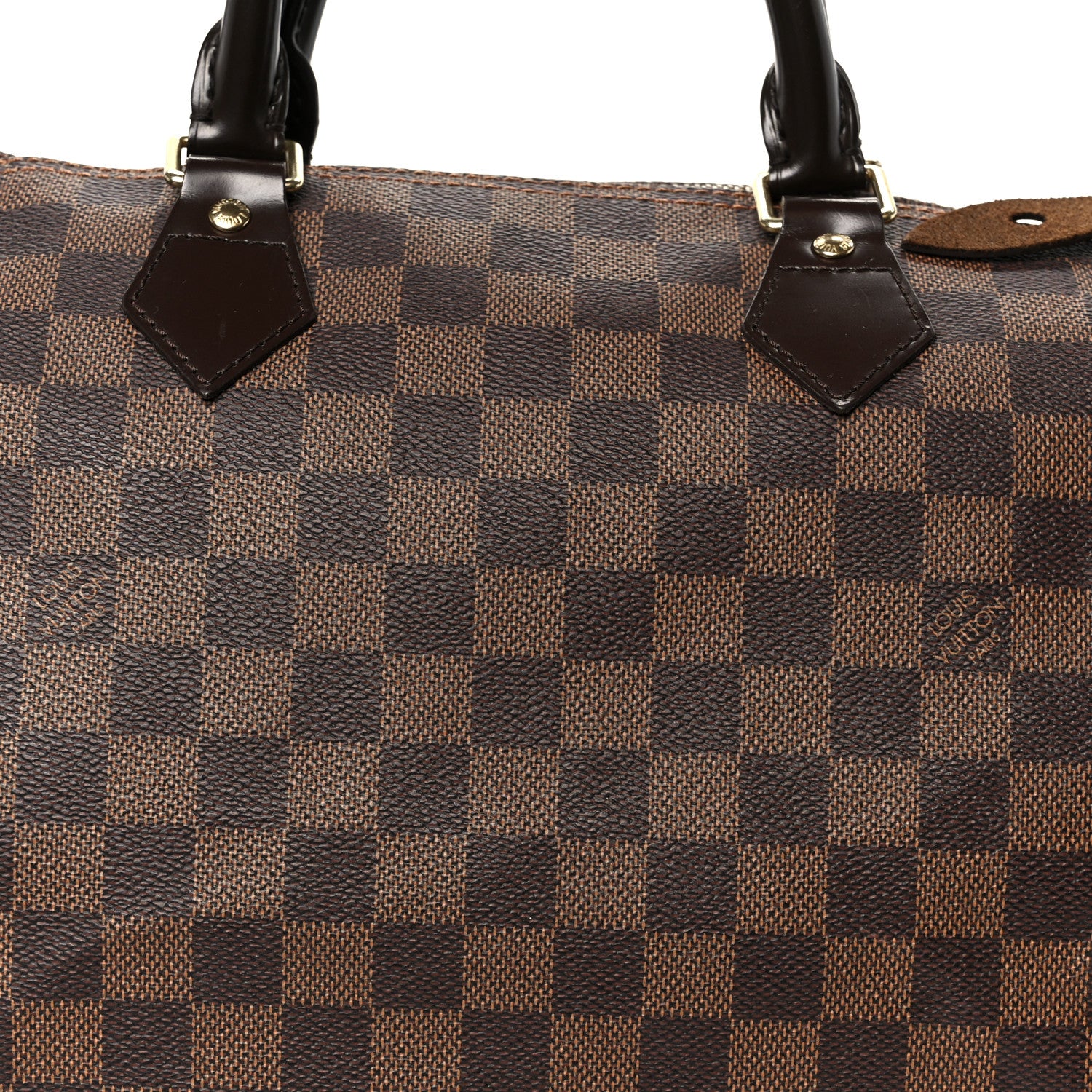 Louis Vuitton Damier Ebene Speedy 35 10 of 12