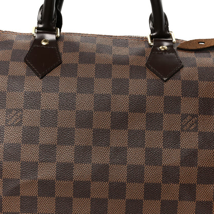 Louis Vuitton Damier Ebene Speedy 35 10 of 12