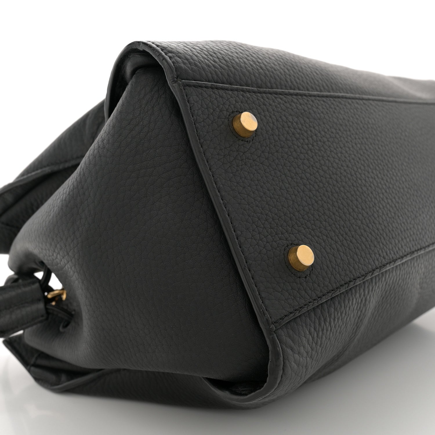 Mulberry Heavy Grain Iris Tote Black 8 of 16