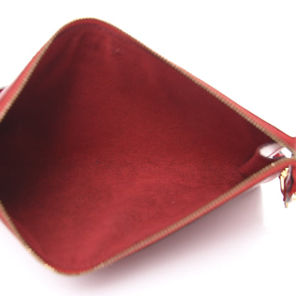Louis Vuitton Epi Pochette Accessories 21 Castillan Red 7 of 18
