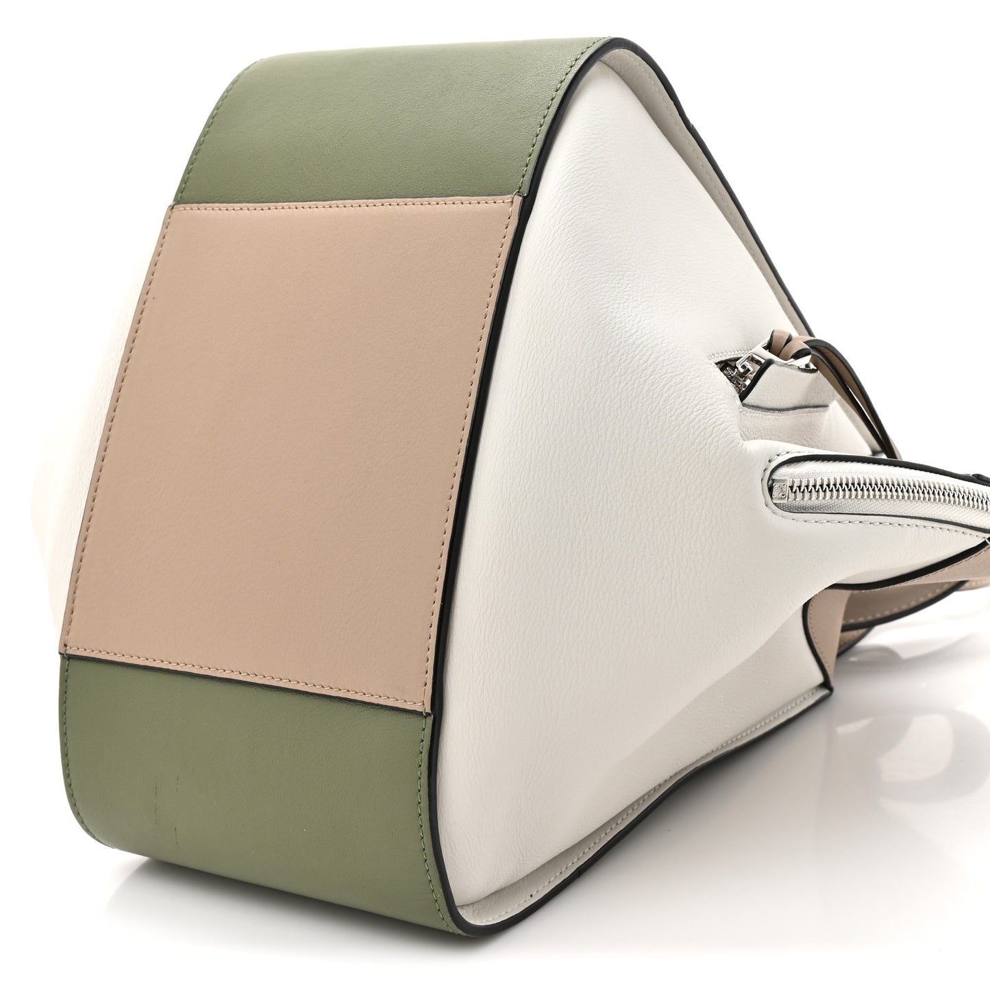 Calfskin Small Hammock Shoulder Bag Avocado Green Sand