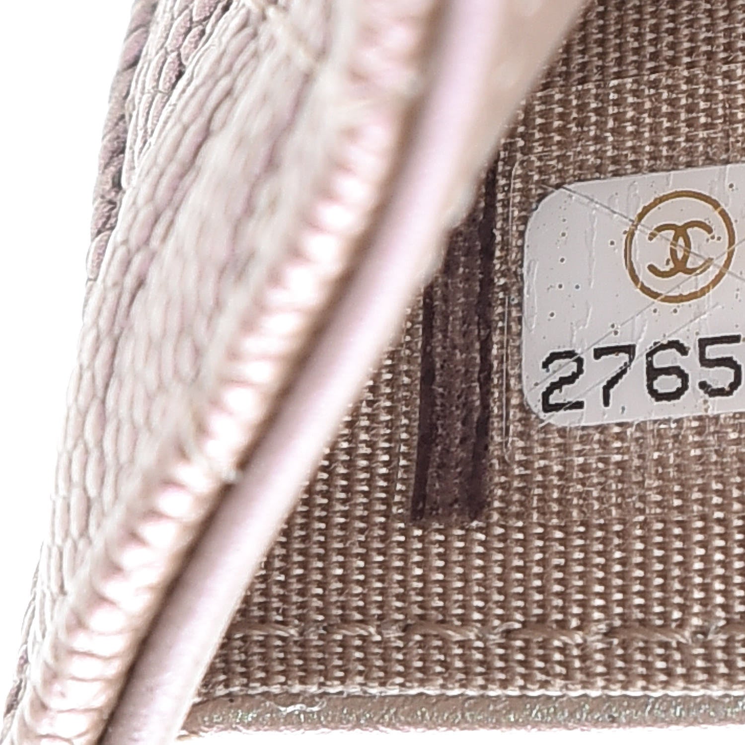 Chanel Iridescent Caviar Quilted Small Flap Wallet Beige 8 of 9