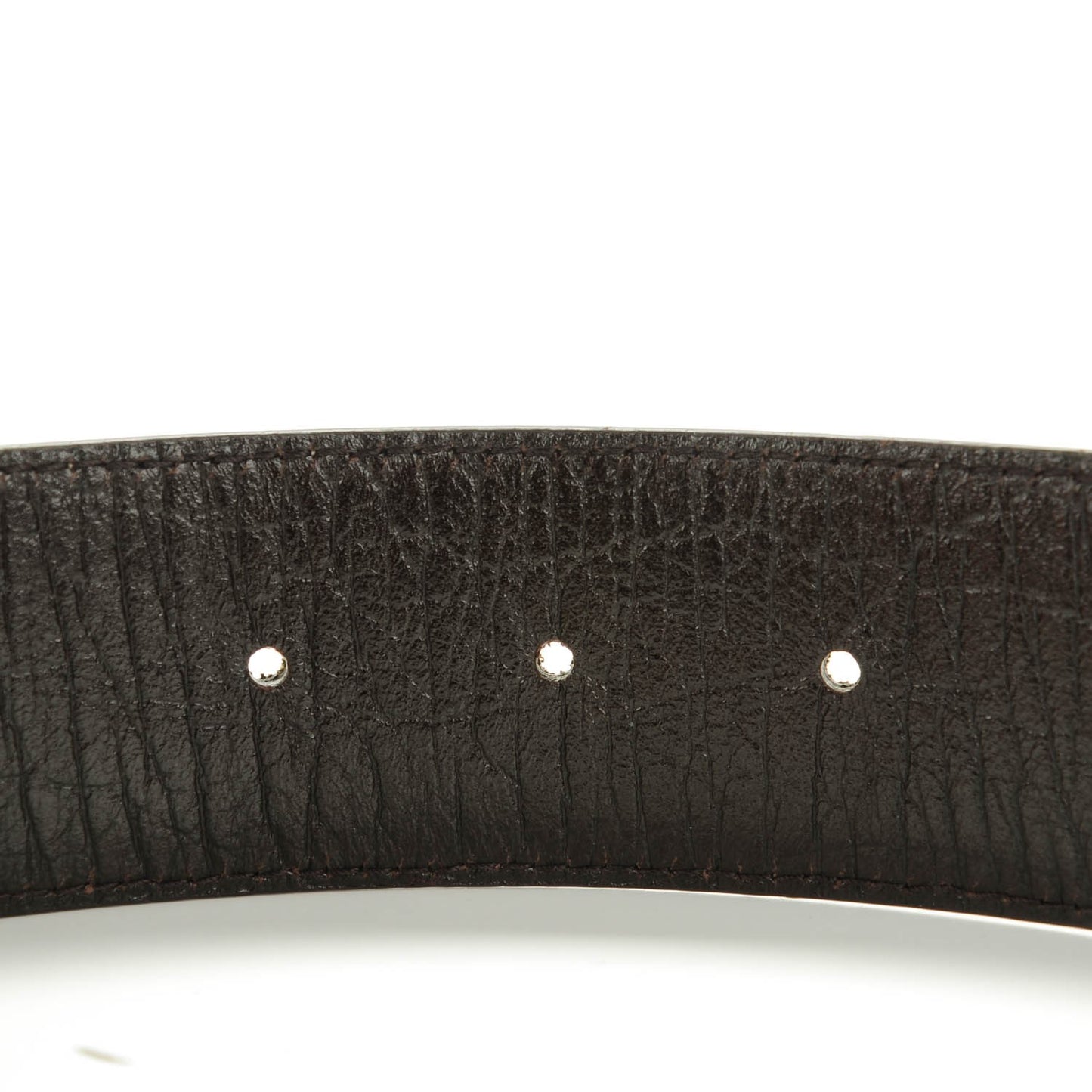 GG Plus Monogram Interlocking G Belt 85 34 Dark Brown