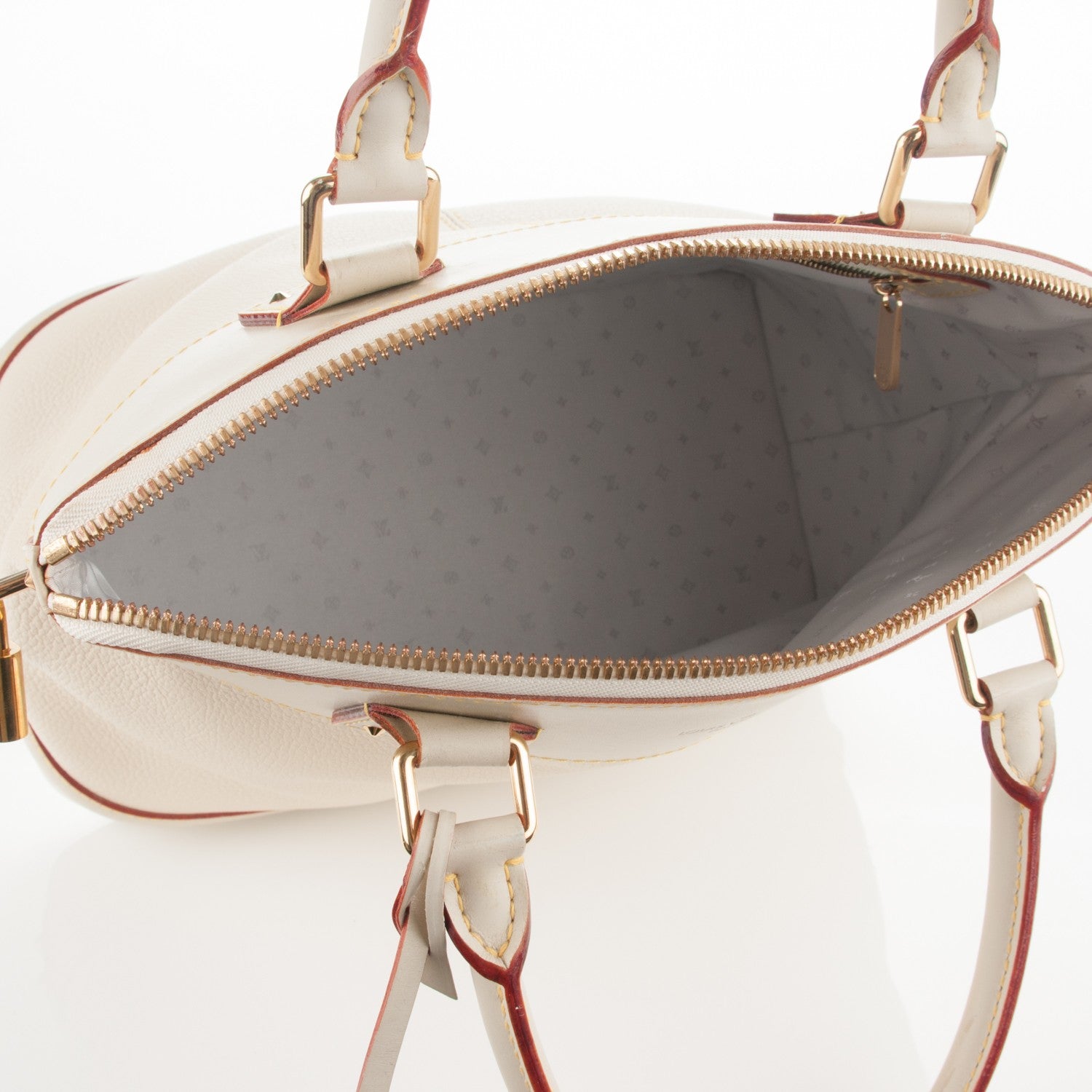 Louis Vuitton Suhali Lockit PM White 5 of 11