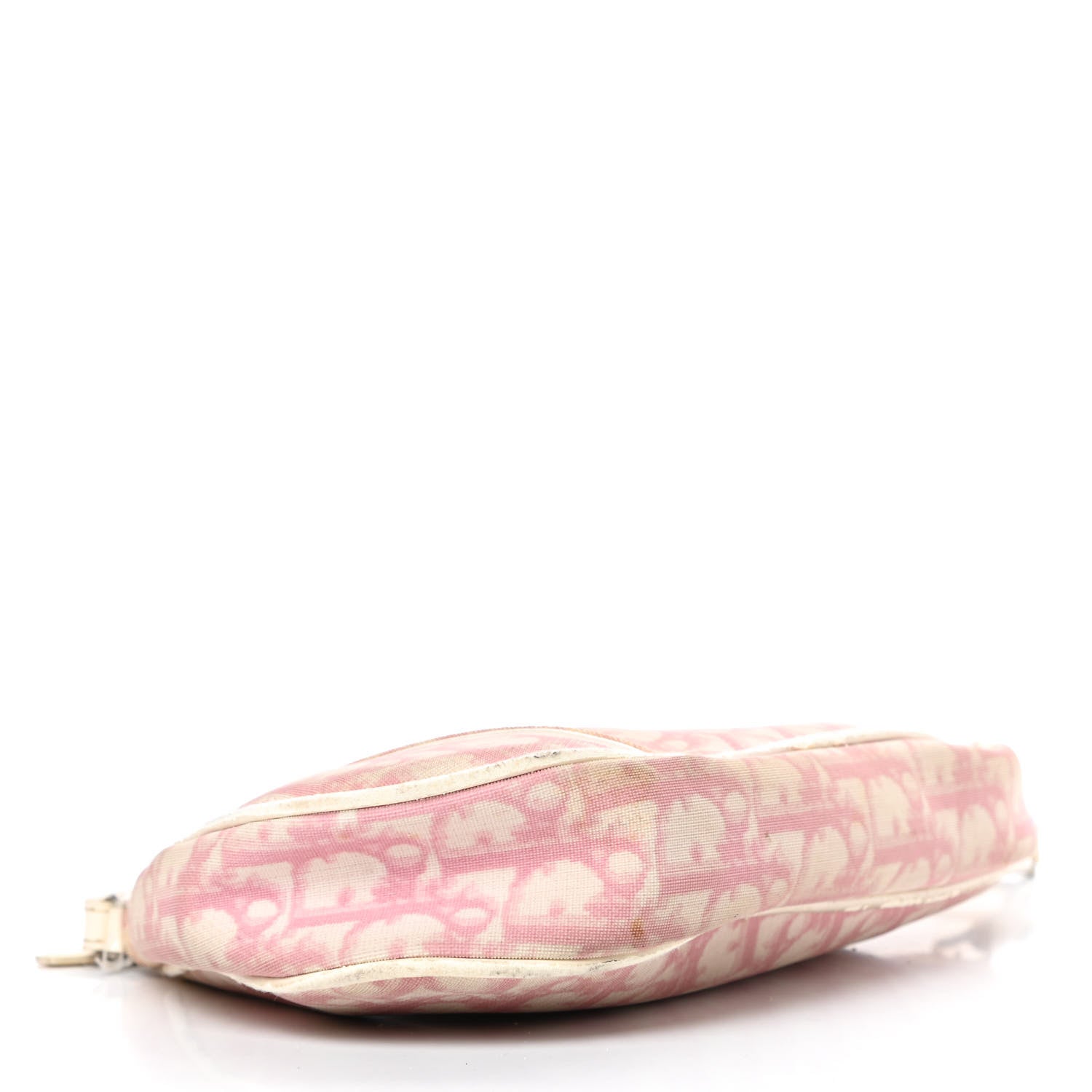 Christian Dior Monogram Mini Saddle Pochette Pink 4 of 18
