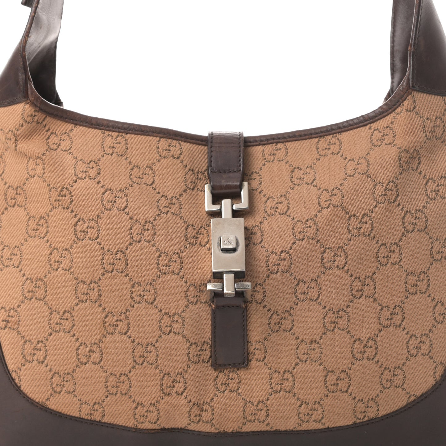 Monogram Small Jackie O Hobo Brown