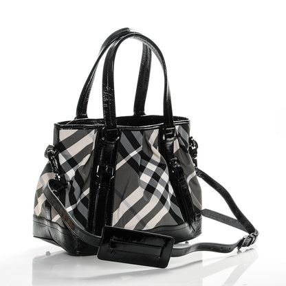 Burberry Nylon Beat Check Lowry Black 3 of 8