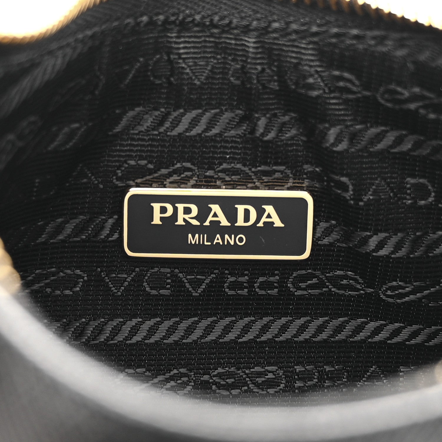 Prada Saffiano Lux Re-Edition 2005 Shoulder Bag Black 6 of 9