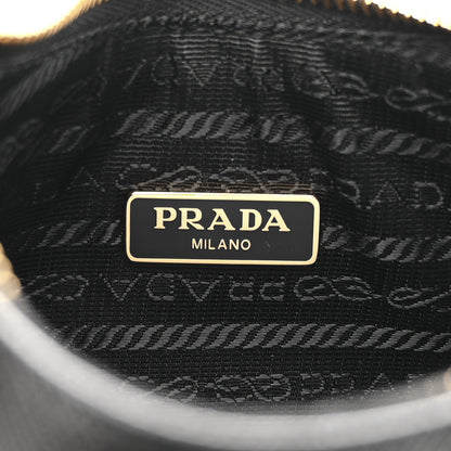 Prada Saffiano Lux Re-Edition 2005 Shoulder Bag Black 6 of 9