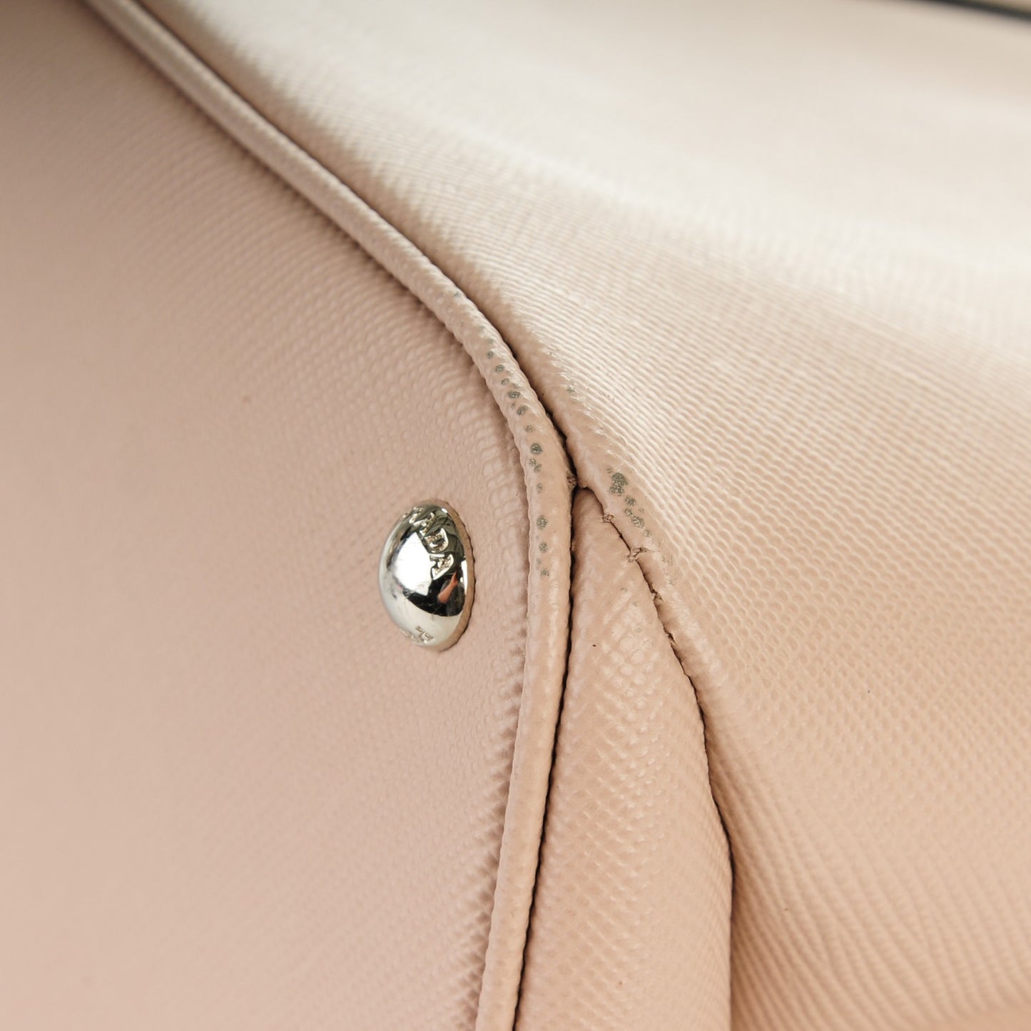 Saffiano Cuir Twin Tote Cammeo