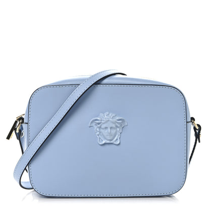 Versace Calfskin Palazzo Medusa Camera Bag Blue 1 of 10
