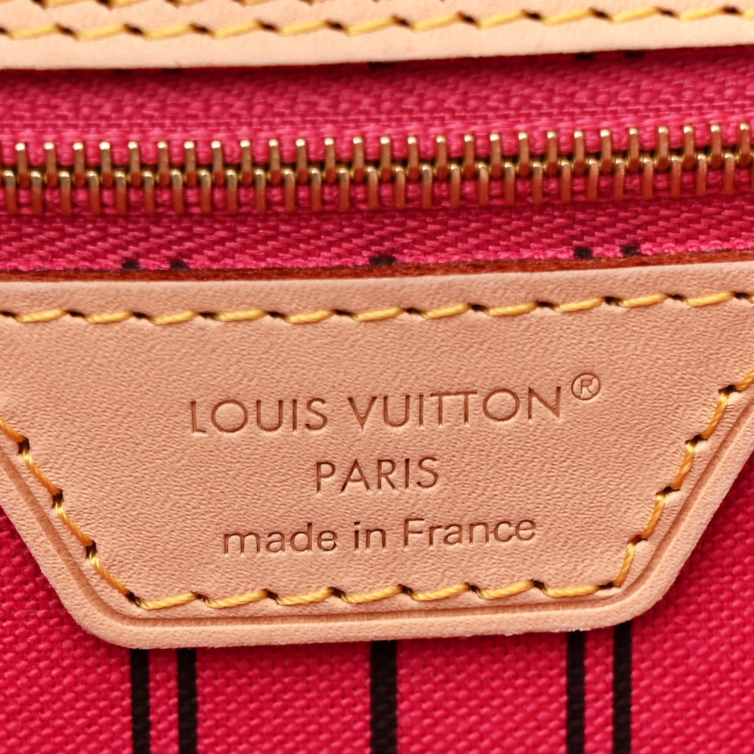 Louis Vuitton Monogram Inside Out Neverfull Bandouliere MM Rose Pondichery 10 of 16