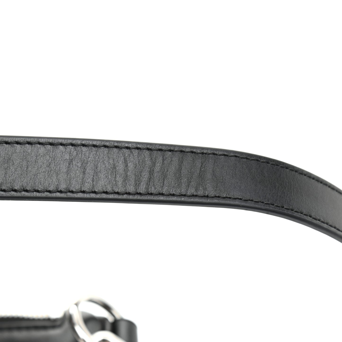 Rhinestone Mesh Mini Attica Belt Bag Black