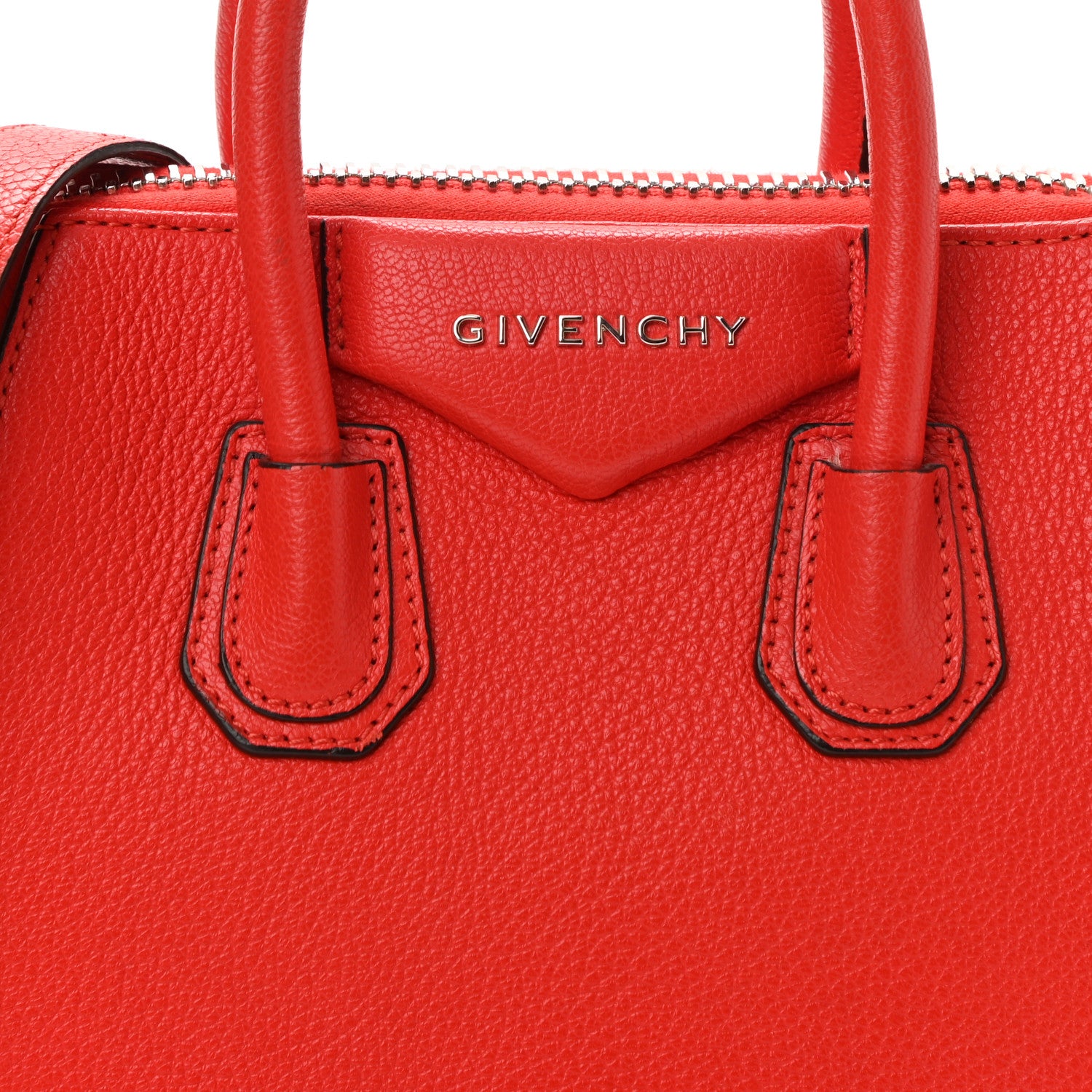 Givenchy Sugar Goatskin Mini Antigona Pop Red 8 of 10