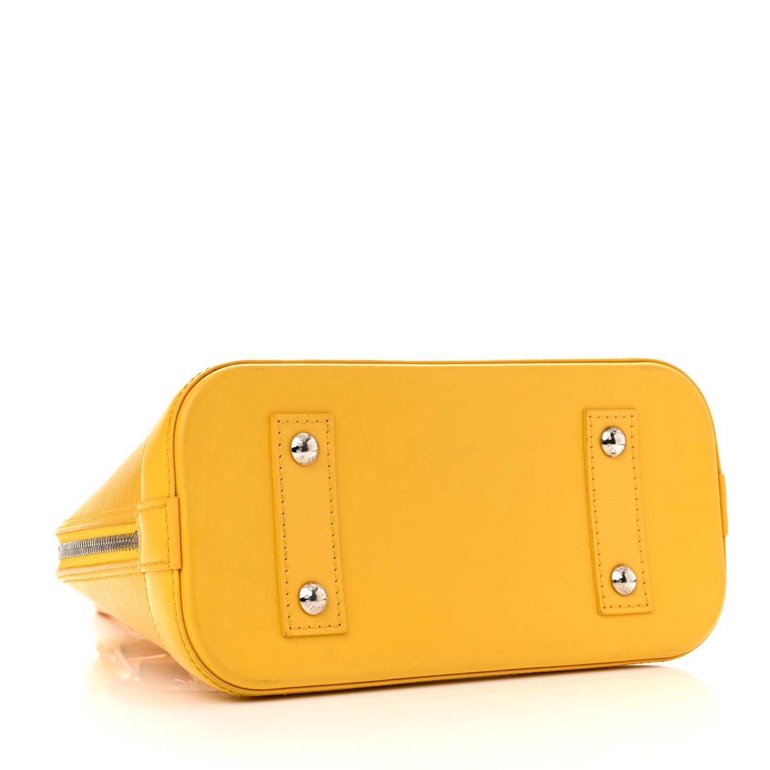 Louis Vuitton Epi Alma BB Citron 4 of 16