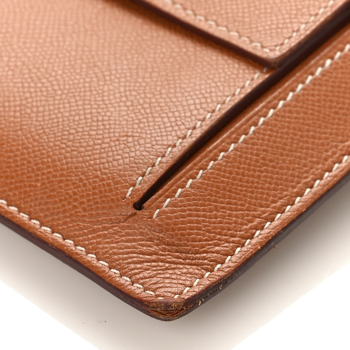 Epsom Kelly Pocket Compact Wallet Gold