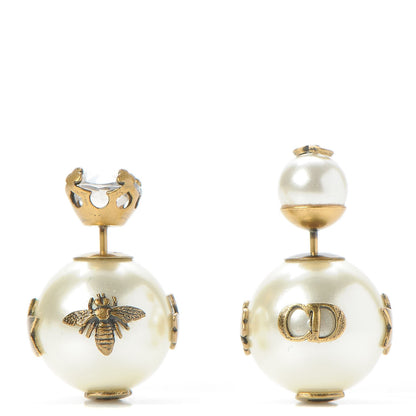 Christian Dior Mise En Dior Tribal Crystal Charm Earrings 1 of 8