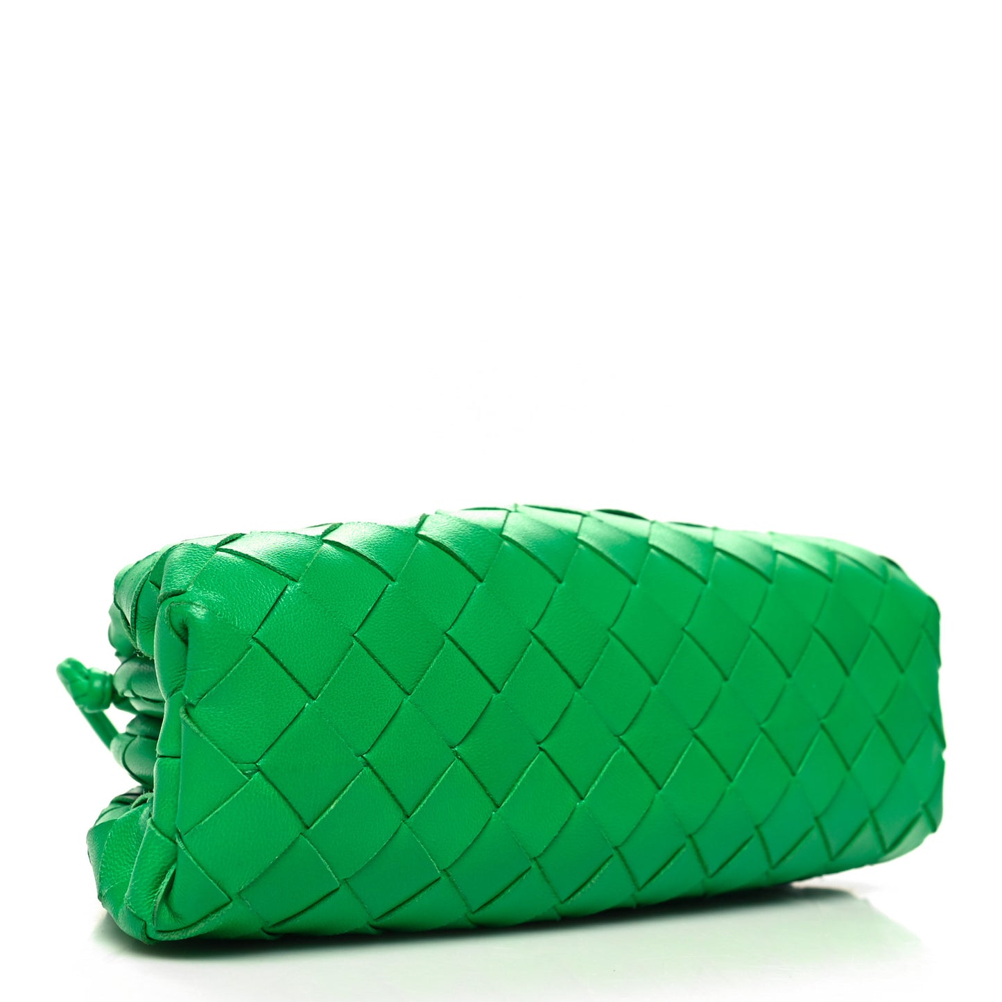 Nappa Intrecciato The Mini Pouch Clutch Parakeet