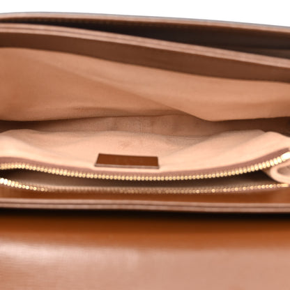 Gucci GG Supreme Monogram Horsebit 1955 Shoulder Bag Beige Brown Sugar 5 of 9