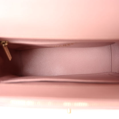 Chanel Caviar Quilted Medium Business Affinity Flap Light Pink 5 of 9