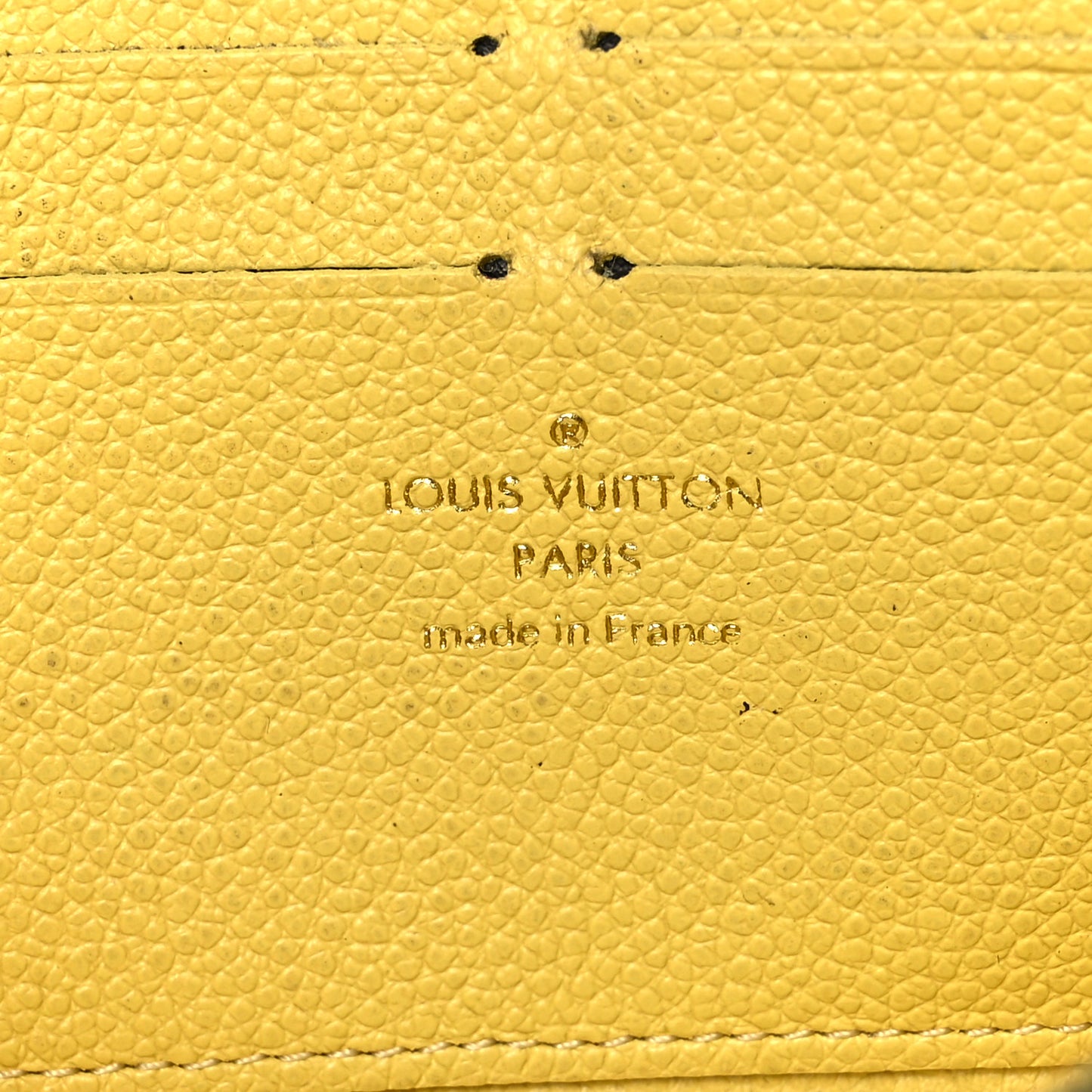 Empreinte Zippy Wallet Black Yellow