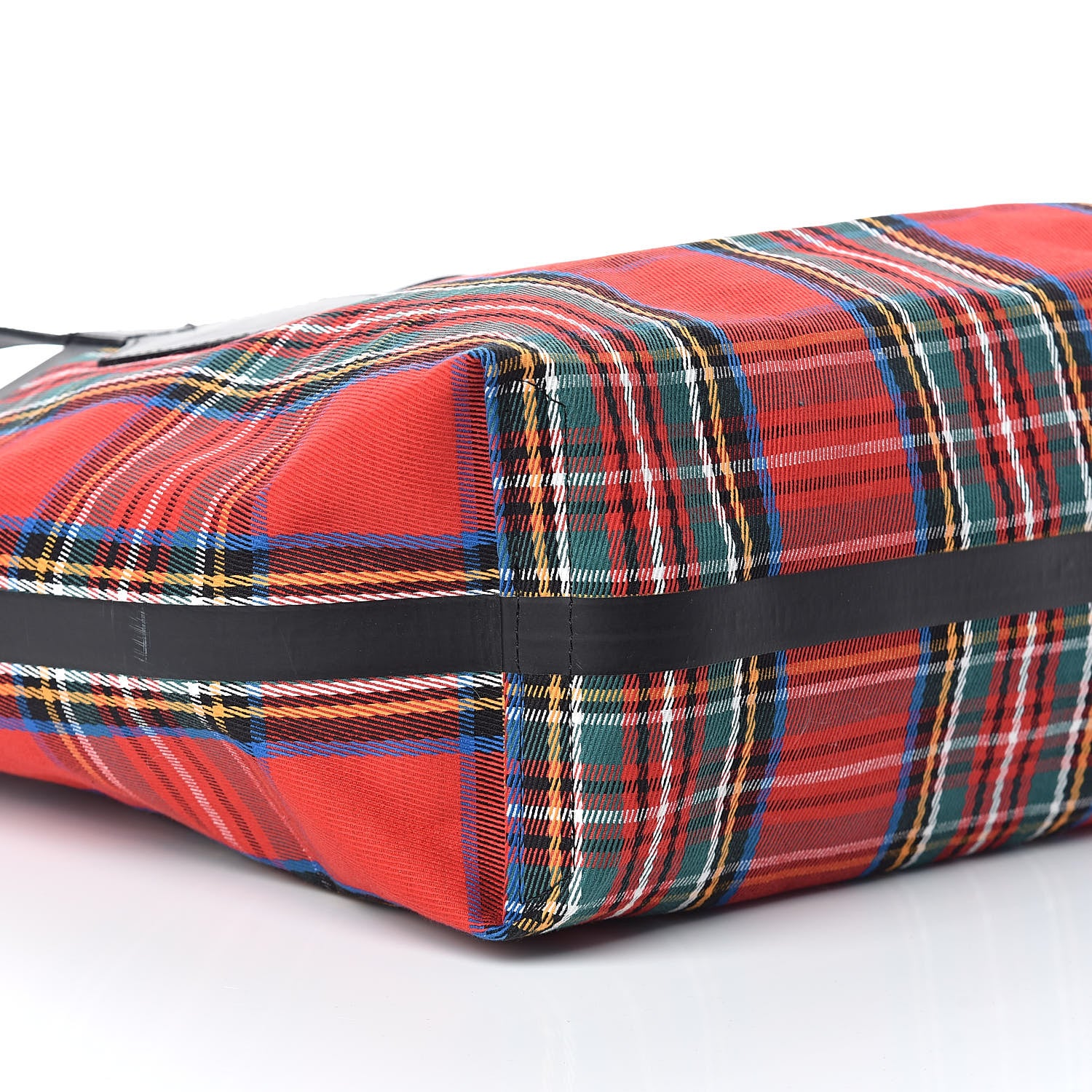 Burberry Vintage Check Medium The Giant Reversible Tote Antique Yellow Bright Red 9 of 17
