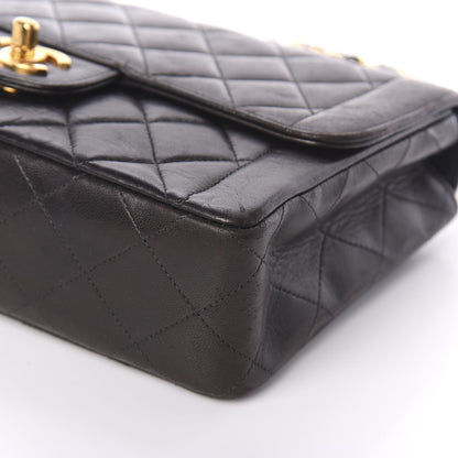 Chanel Lambskin Quilted Small Single Flap Bag Black 11 of 11