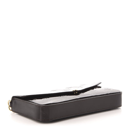 Louis Vuitton Vernis Pochette Felicie Chain Wallet Amarante 4 of 10