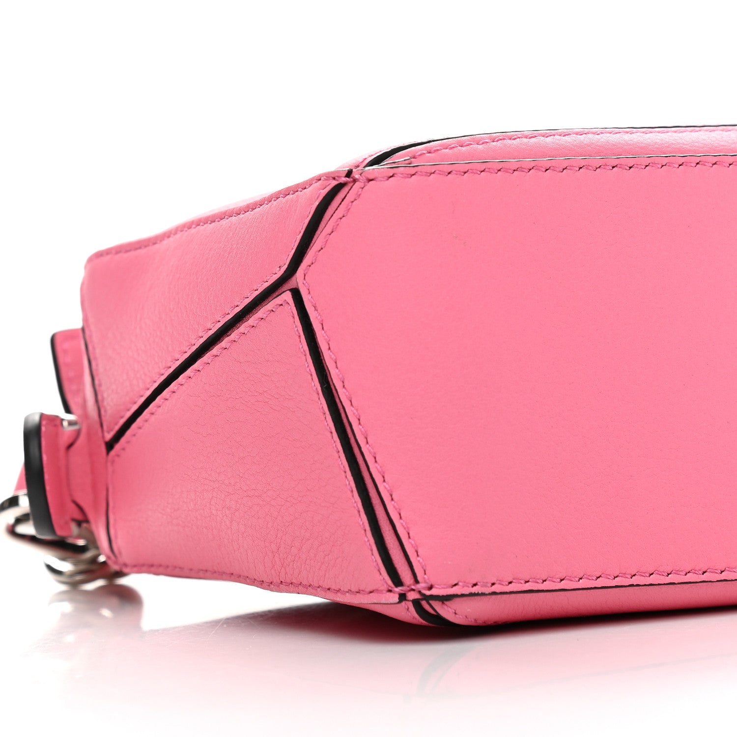 Loewe Calfskin Mini Puzzle Bag Wild Rose 8 of 10